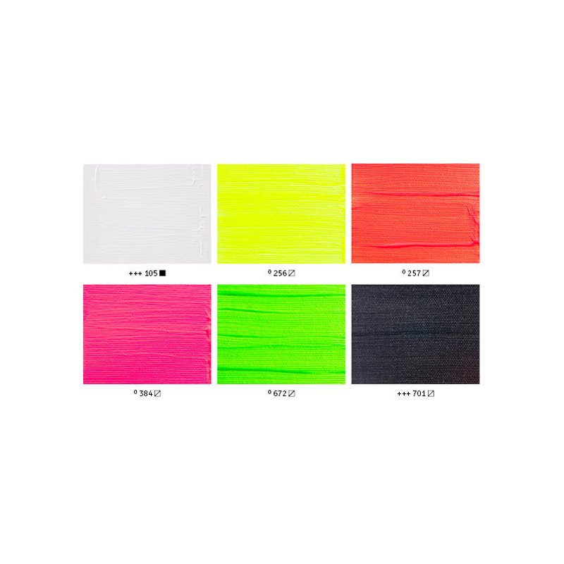 Royal Talens peinture acrylique Art Creation Reflex set, 6 x 12 ml, assortiment de couleurs