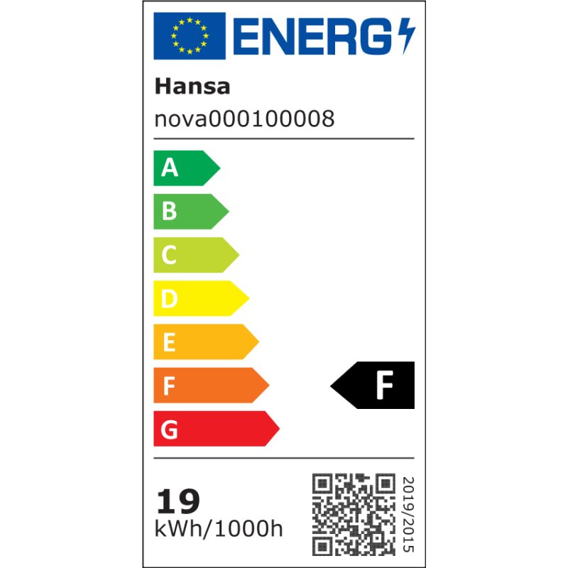 Hansa Lampe de bureau LED Novano, noir, gradable, 20 W