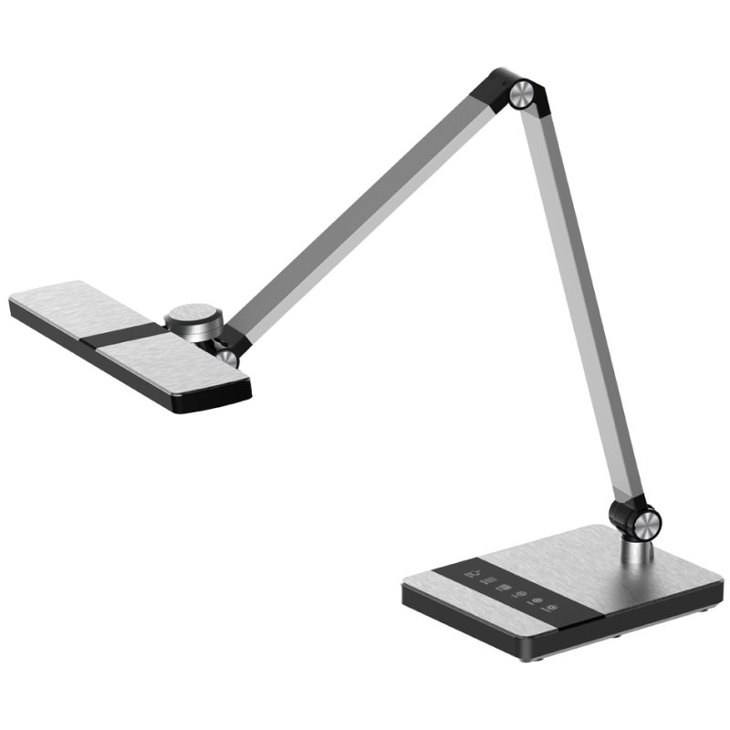Hansa Lampe de bureau LED Nimbus, pied de support, noir, dimmable