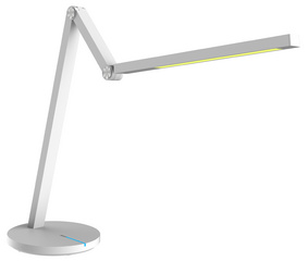 Hansa LED-bureaulamp Cascade, standvoet, zwart, 7 W