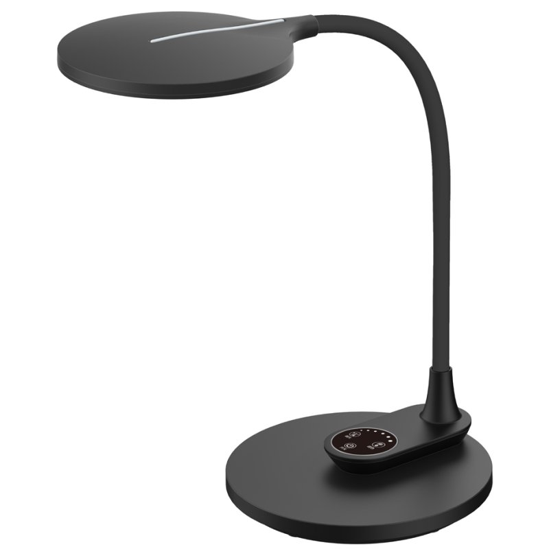 Hansa Lampe LED de bureau Horizon, noir, 9 W, 530 lumens