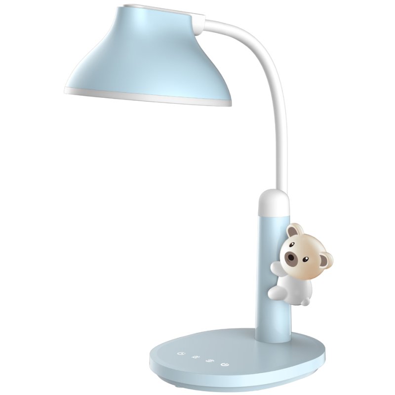 Hansa LED-bureaulamp Twinkel, lichtroze, dimmbaar, 8 W