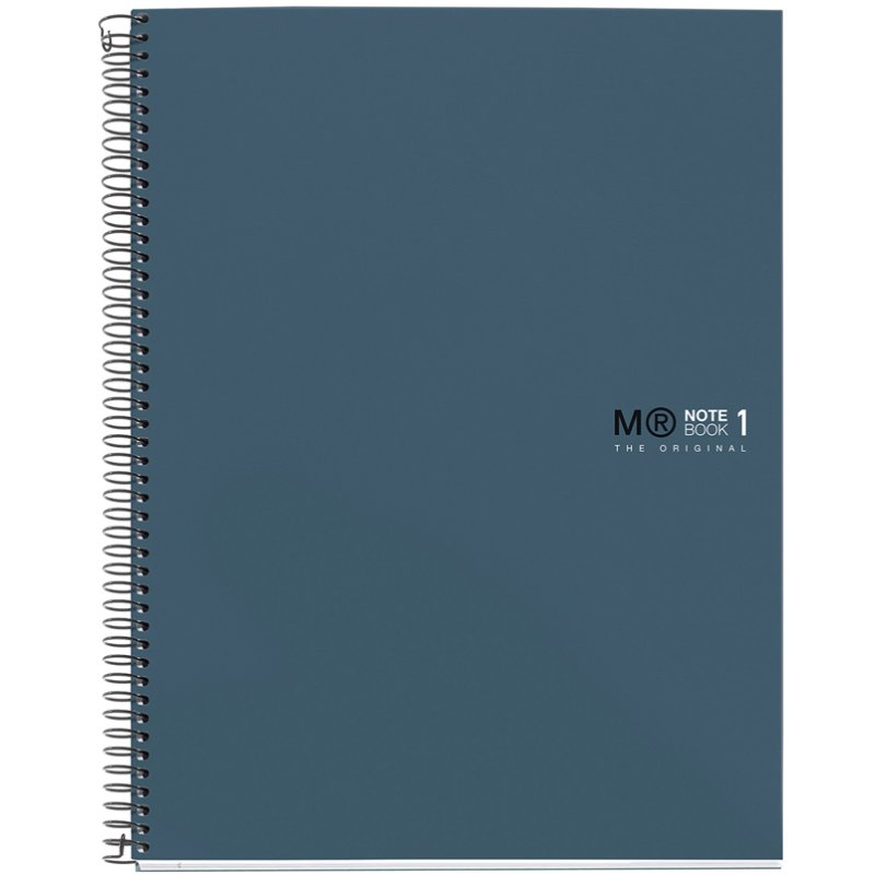 MIQUELRIUS collegeblok A5, blauw geruit, 80 vel