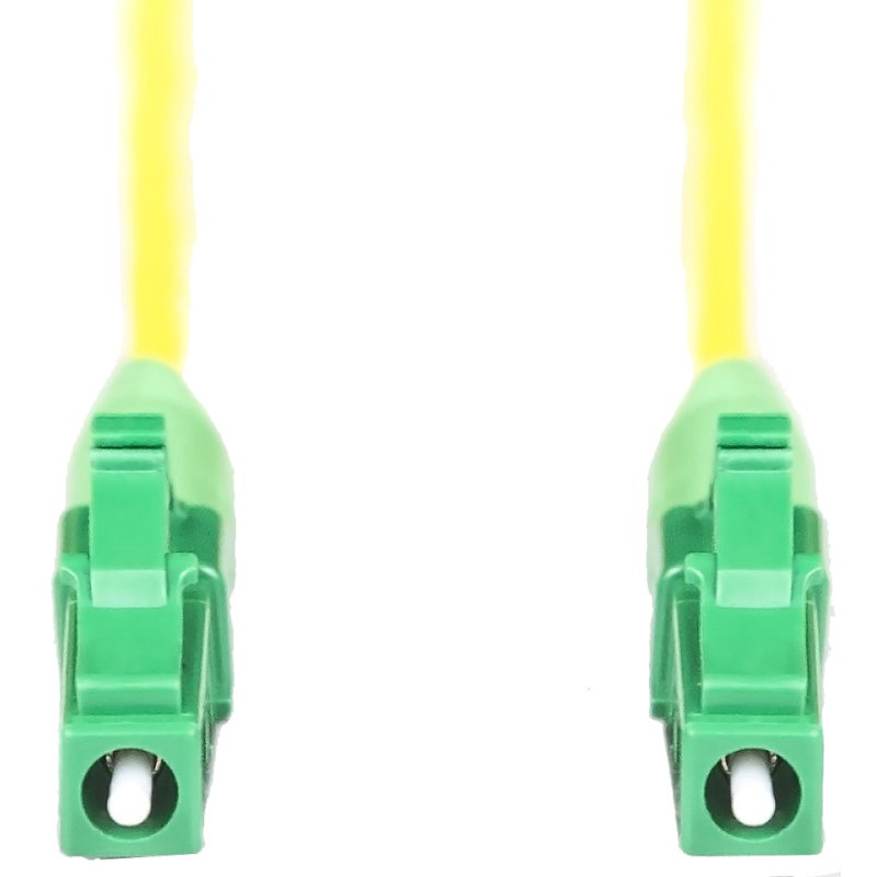 DIGITUS câble de raccordement fibre optique LC/APC - LC/APC, simplex, jaune, 3 mètres