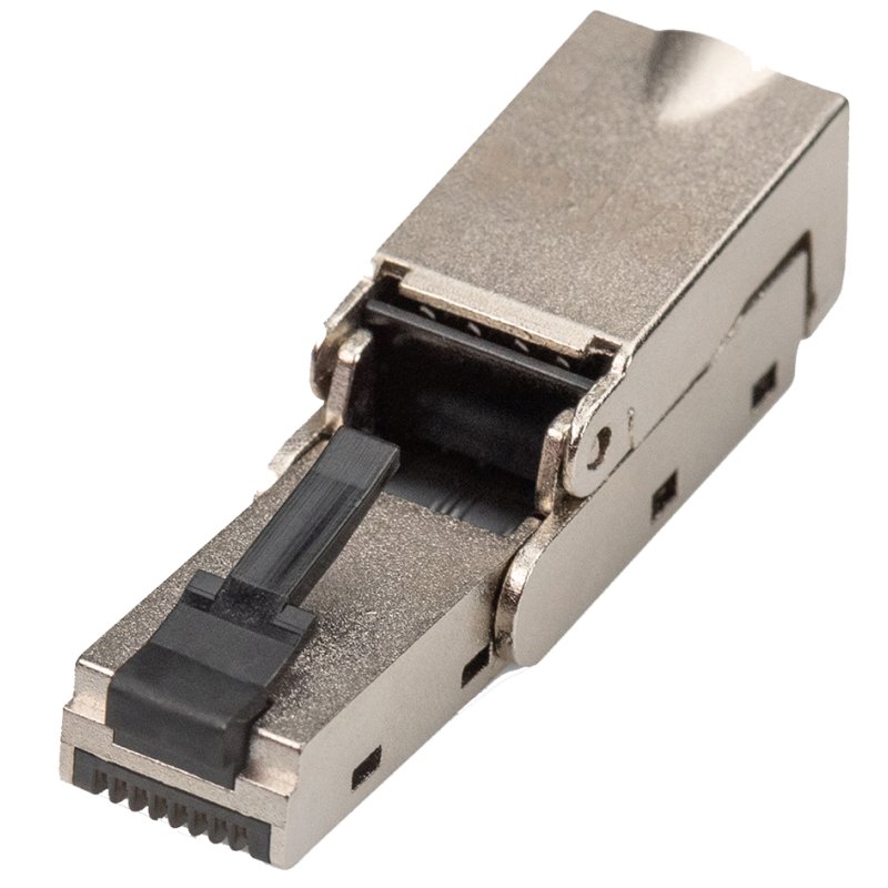 DIGITUS field plug Cat. 6A, shielded, flexible