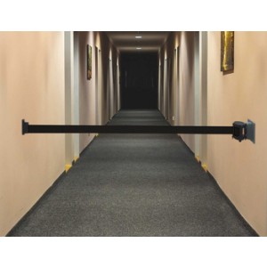 EUROPEL afzetlint voor wandmontage, rood, 2,30 m