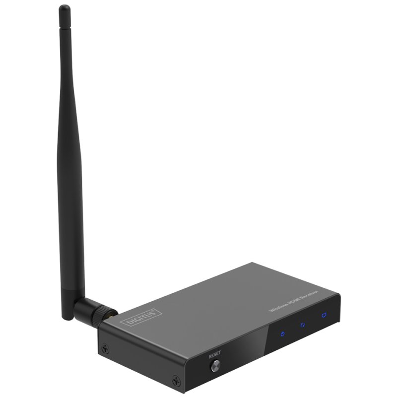 DIGITUS récepteur HDMI sans fil DS-55347, transmission IR, plug & play