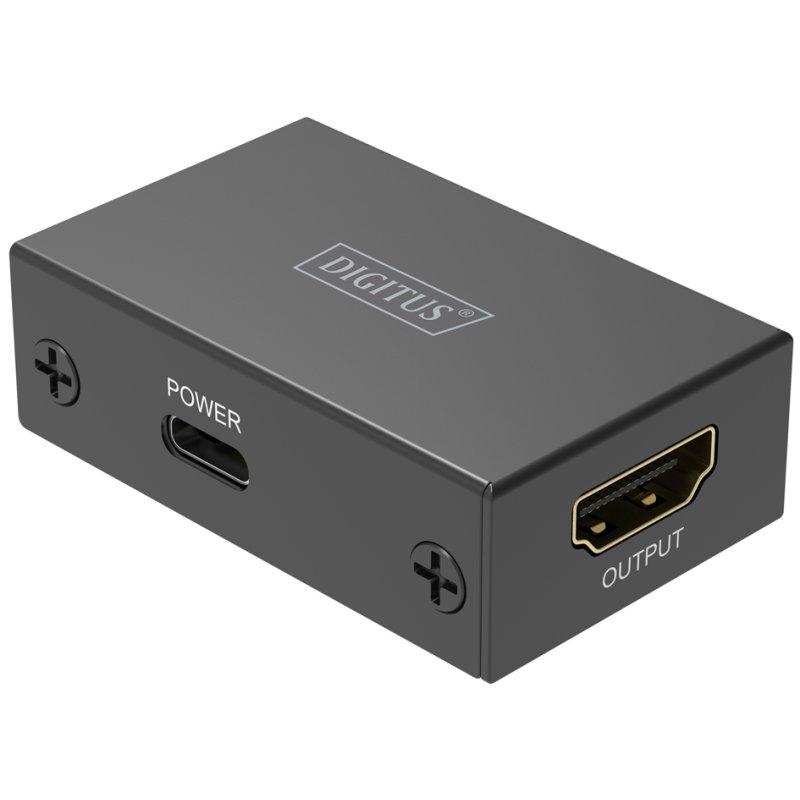 DIGITUS HDMI repeater, 8K/60Hz, black