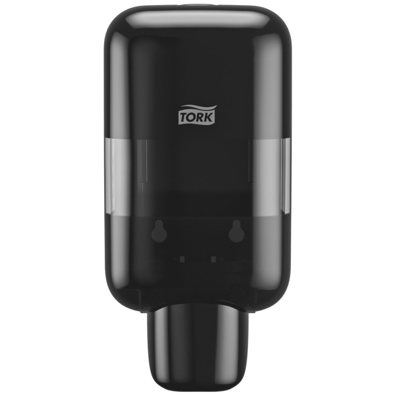 Tork mini zeepdispenser ELEVATION, zwart, kunststof, S5 systeem
