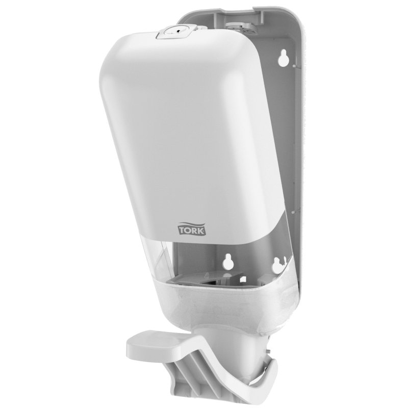 TORK armhefboom zeepdispenser ELEVATION, wit, S4 systeem