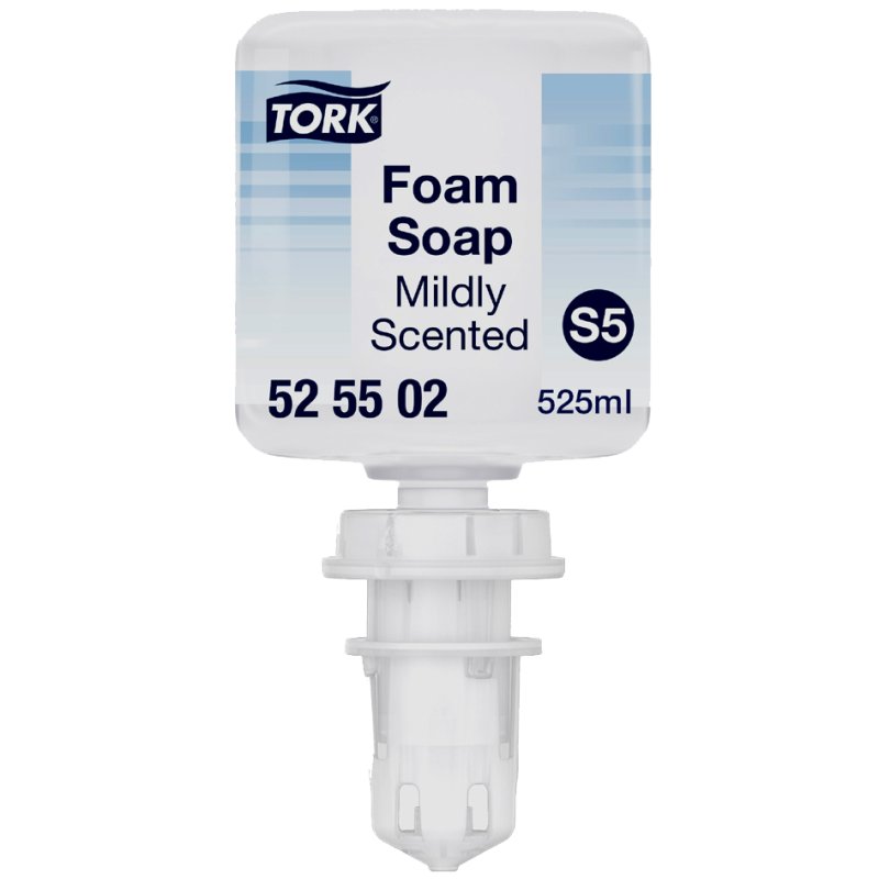 TORK milde schuimzeep voor mini-zeepdispenser, S5 systeem, 525 ml