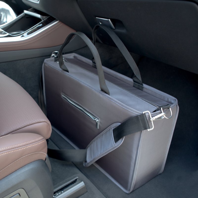 Sigel Desk Sharing Bag sacoche pour ordinateur portable, RPET, gris, M