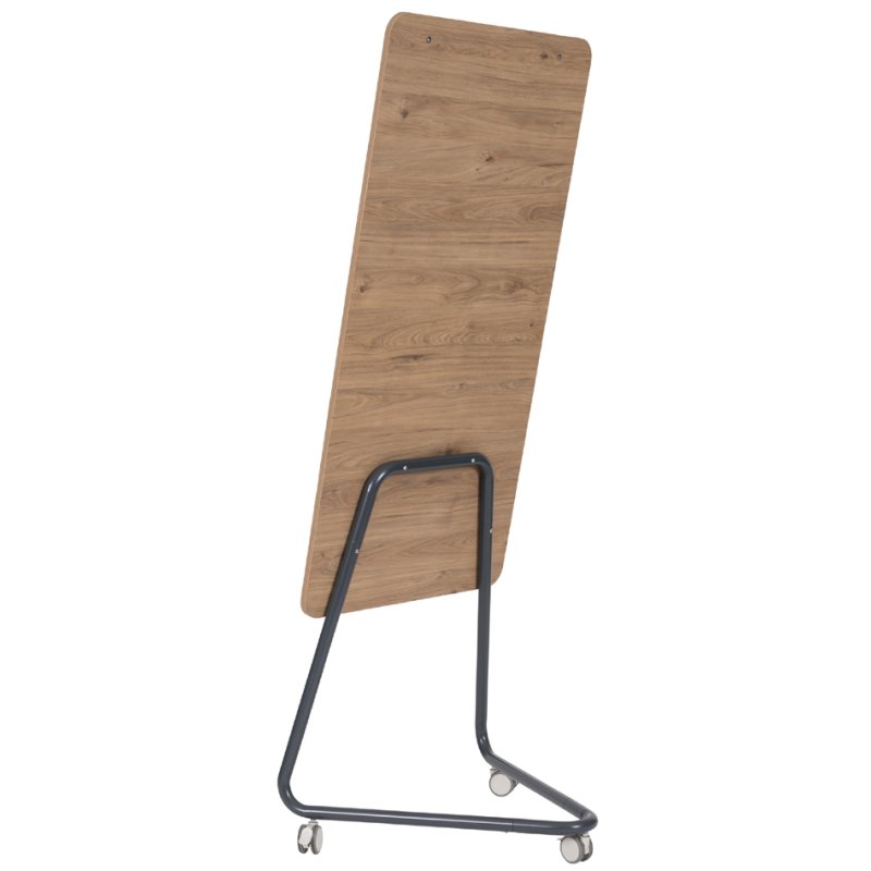 Bi-Office mobiel flipchart Ace, 700×1000 mm, magnetisch, wit geëmailleerd staal