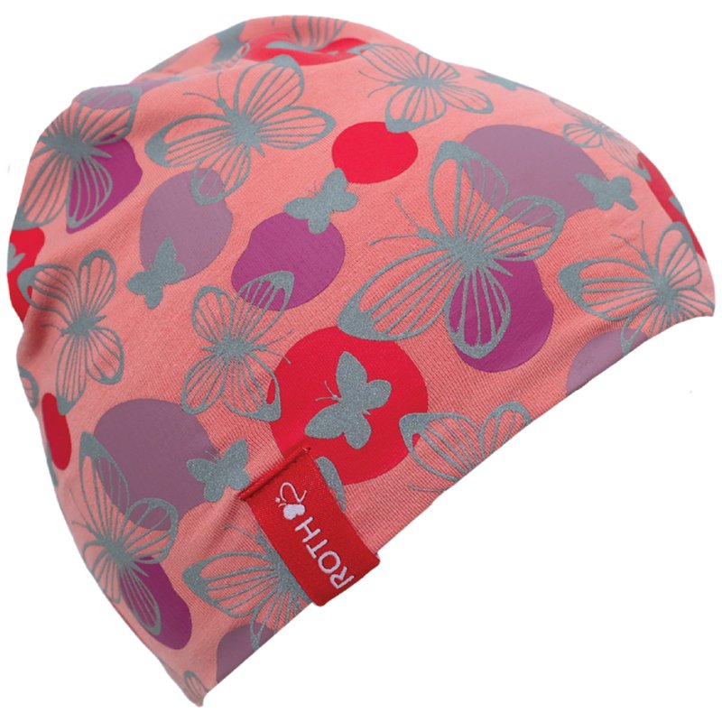 ROTH bonnet enfant ReflActions FUN Papillon, zones réfléchissantes, 50-54 cm