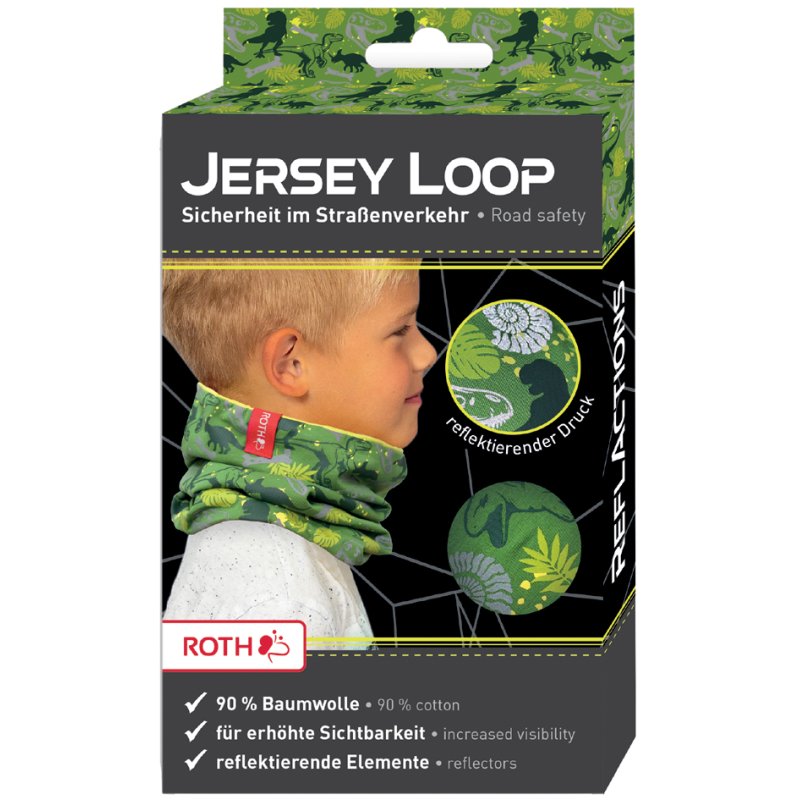 ROTH Tube Enfant ReflActions FUN, réfléchissant, motif papillon, 50-54 cm