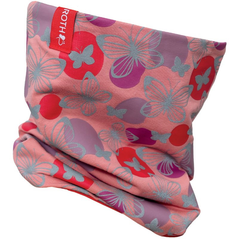 ROTH Tube Enfant ReflActions FUN, réfléchissant, motif papillon, 50-54 cm