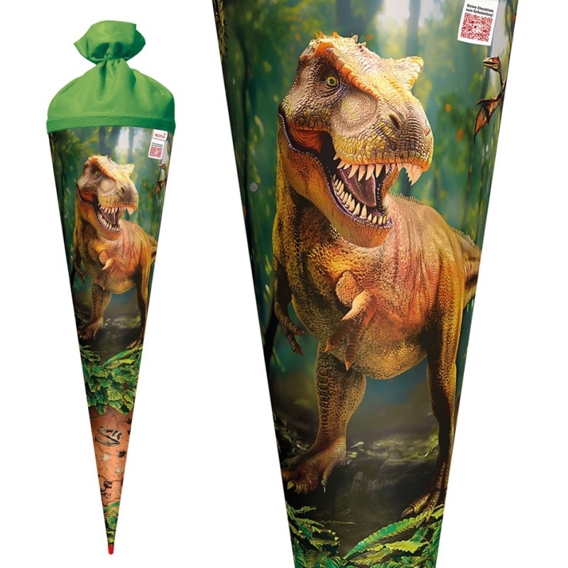 ROTH schoudertasje T-Rex Wereld, rond, 700 mm, met geluidseffect