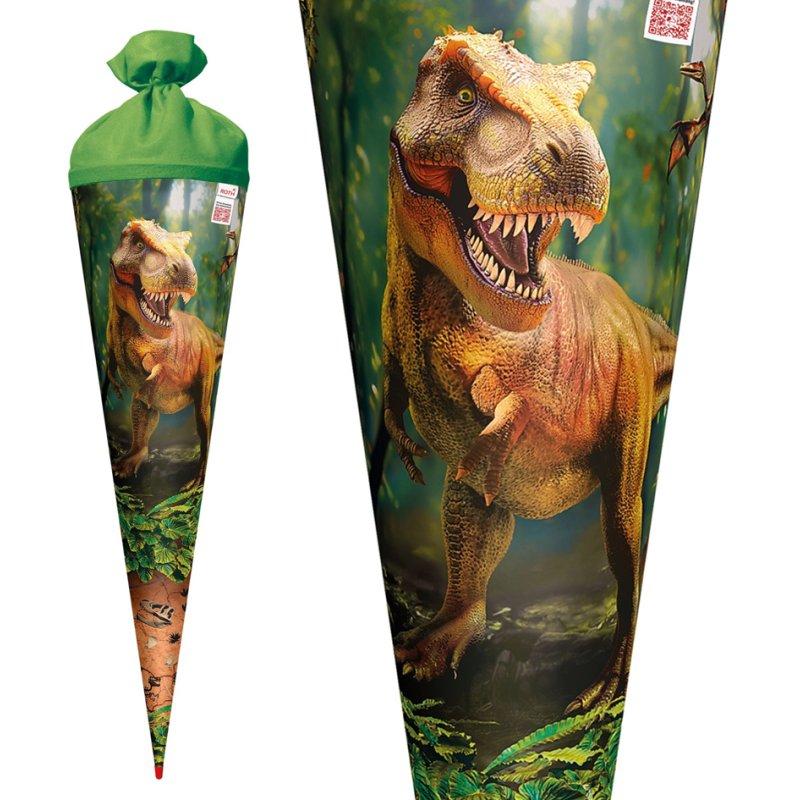ROTH schoudertasje T-Rex Wereld, rond, 700 mm, met geluidseffect
