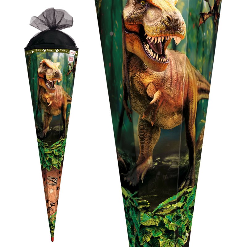 ROTH schoudertasje T-Rex Wereld, rond, 700 mm, met geluidseffect