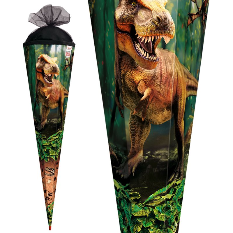 ROTH schoudertasje T-Rex Wereld, rond, 700 mm, met geluidseffect