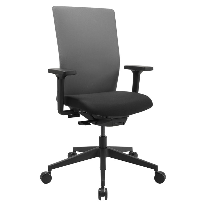 Topstar bureaustoel Airwork G, zwart, synchronmechaniek, 110 kg draagkracht