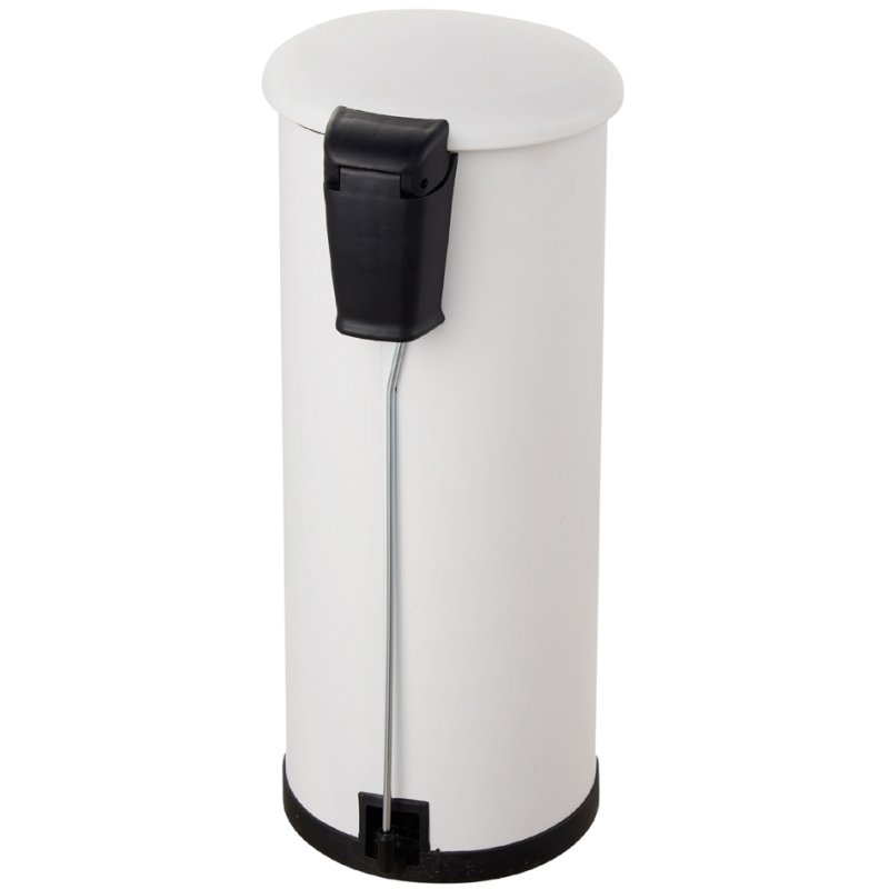 helit Poubelle à pédale the zinc, 20 litres, acier inoxydable chromé, soft-close
