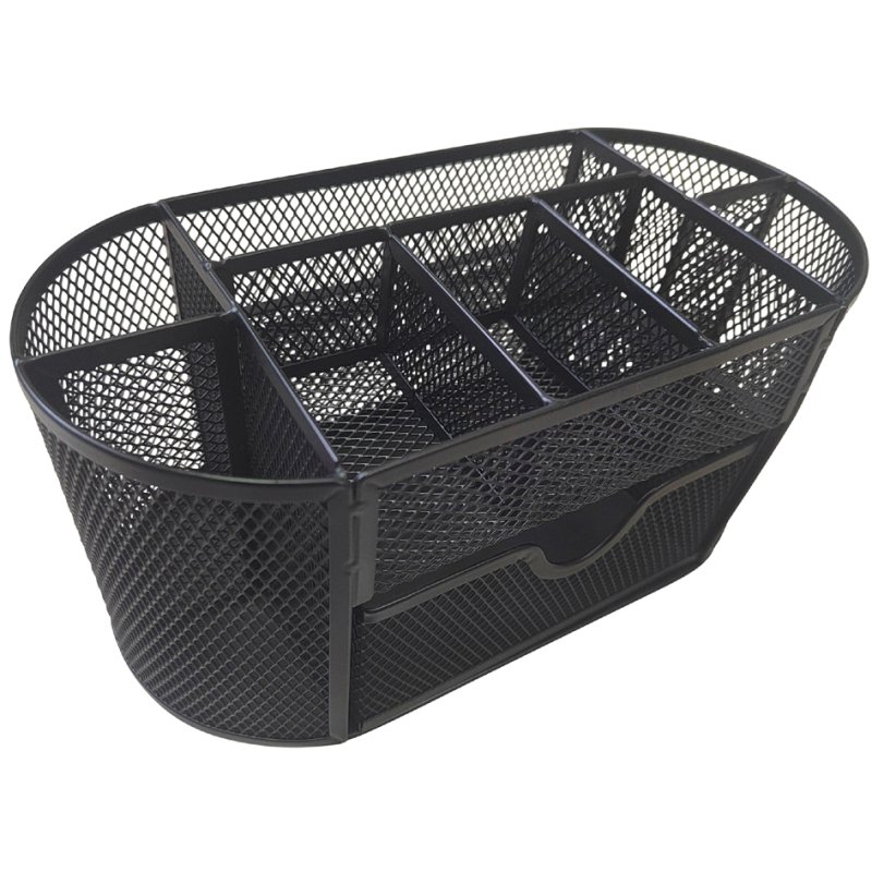 helit organiseur de bureau The Multi Network, noir, 8 compartiments