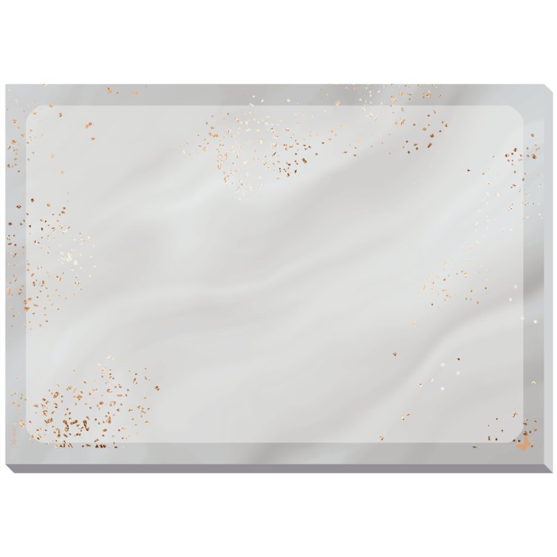 Sigel writing pad Jolie Glittery Joy A3, grey marble pattern, 30 sheets