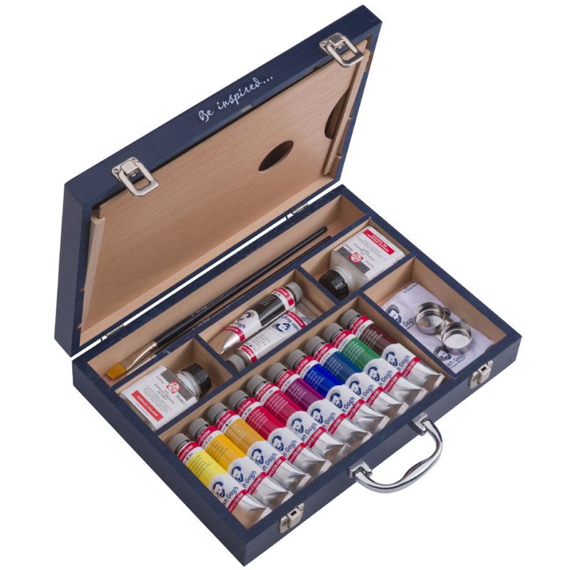 Royal Talens Van Gogh peinture acrylique set débutant XL, 12 x 40 ml