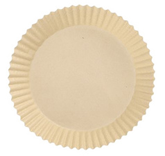 PAPSTAR bakpapier rondjes, diameter 160 mm, bruin, 100 stuks