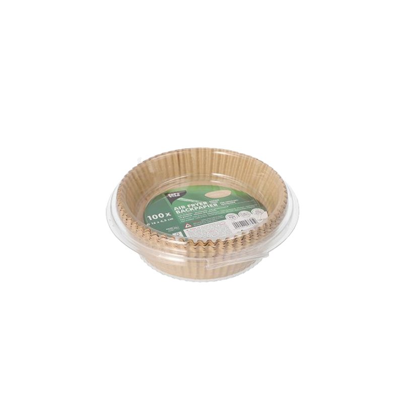 PAPSTAR papier de cuisson rond, diamètre 200 mm, marron, 100 pièces