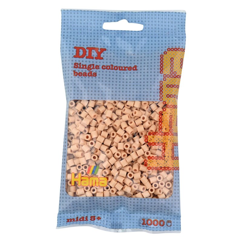 Hama perles à repasser midi, rouge foncé, 5,0 mm, 1.000 pièces