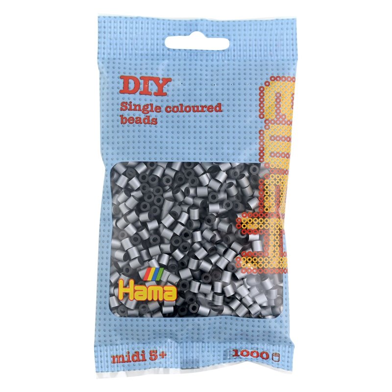 Hama fuse beads midi, gold, 5.0 mm, 1,000 pieces