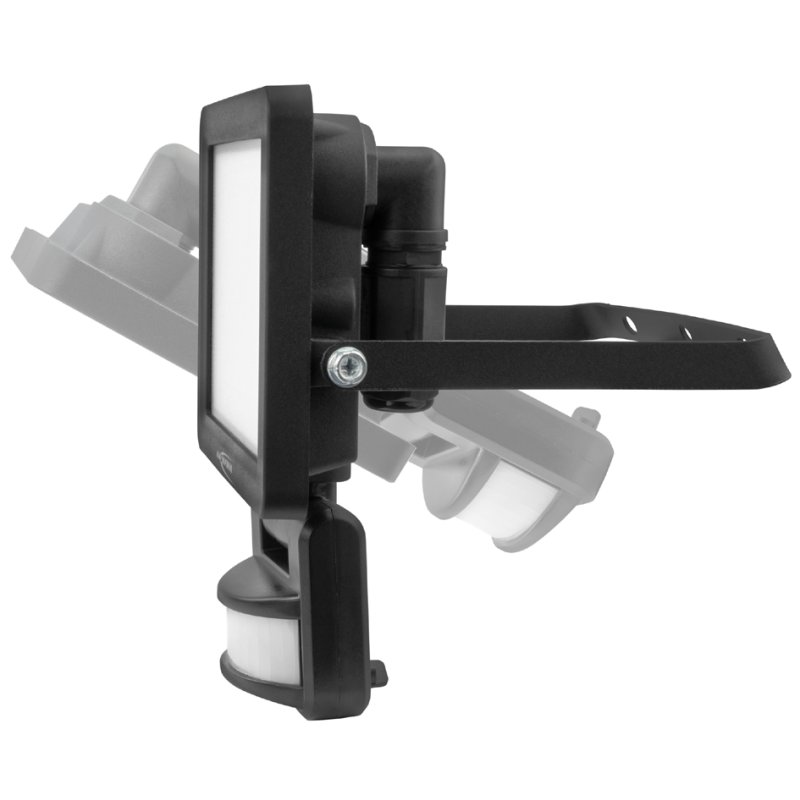 ANSMANN LED-buitenlamp met bewegingsmelder, 10W, zwart
