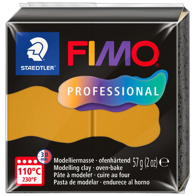 FIMO PROFESSIONAL pâte à modeler, durcissable au four, blanc, 57 g