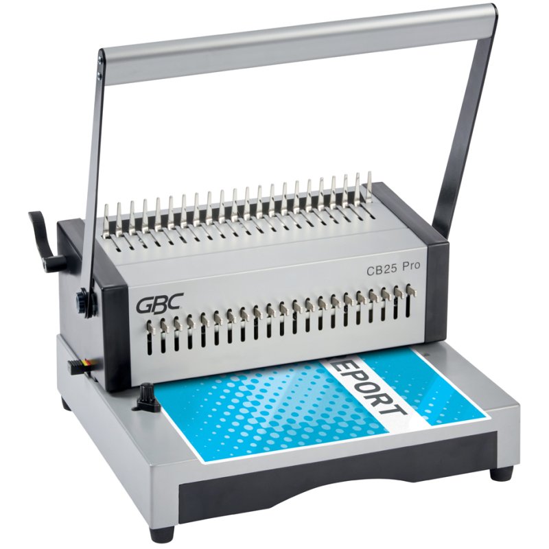 GBC inbindmachine CombBind CB25Pro, metalen behuizing, tot A4, 25 vel ponscapaciteit