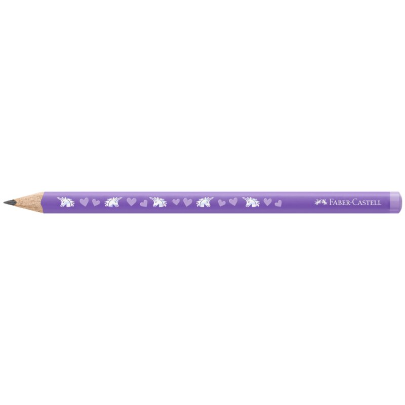 Faber-Castell crayon Licorne Jumbo, HB, violet, 3 mm