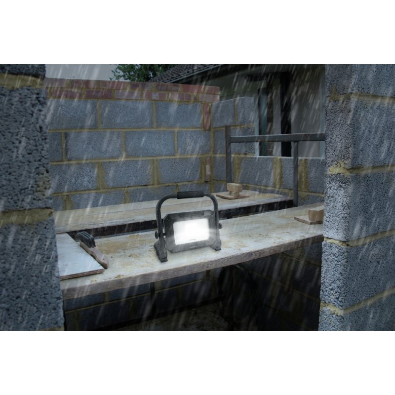 ANSMANN Projecteur LED LUMINARY FLEX FL50W-R, noir, rechargeable, 4500 lumens, IP54