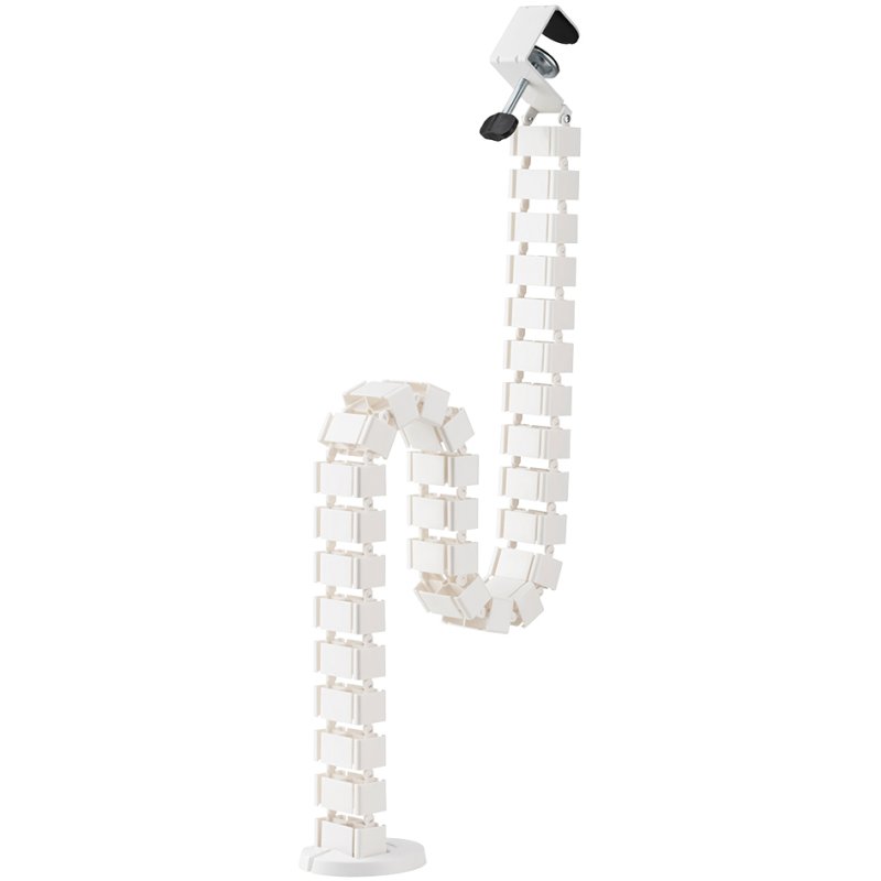 LogiLink cable trunking, white, flexible spiral tube, 1347 mm