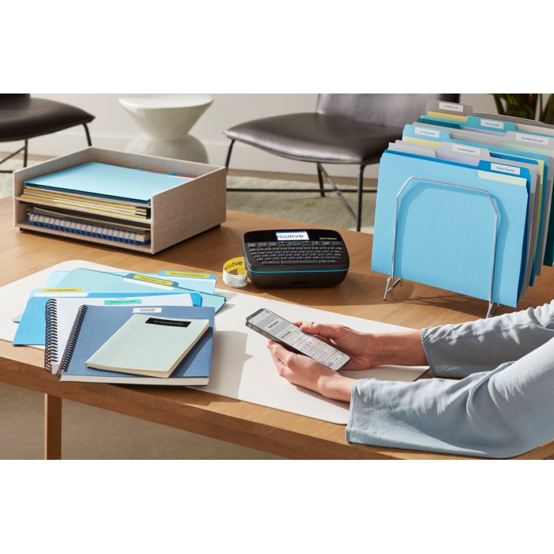 DYMO labelprinter LabelManager 640 CB, AZERTY-toetsenbord, Bluetooth, oplaadbaar
