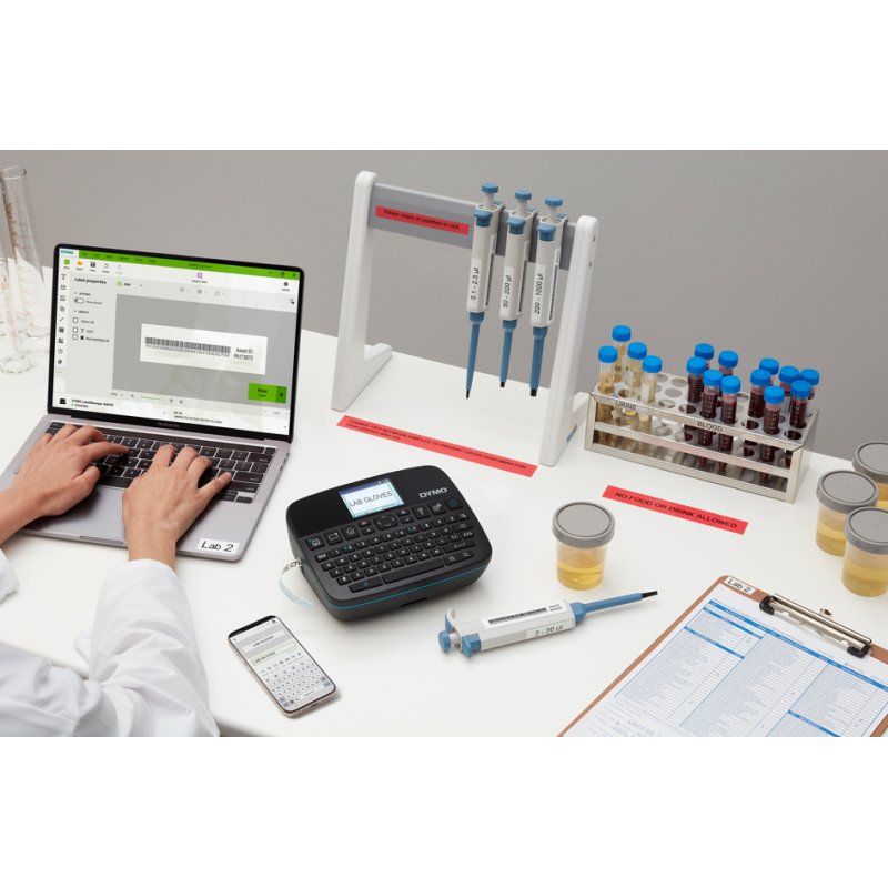 DYMO labelprinter LabelManager 640 CB, AZERTY, Bluetooth, met etui