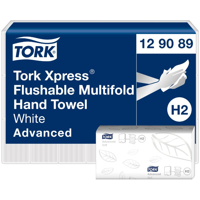 Tork Xpress papier essuie-mains, pli Z, blanc, 21 x 200 feuilles