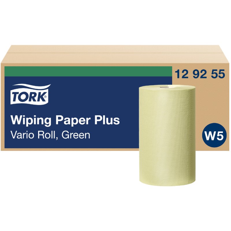 Tork rouleau de nettoyage polyvalent, 2 plis, vert, 55 m