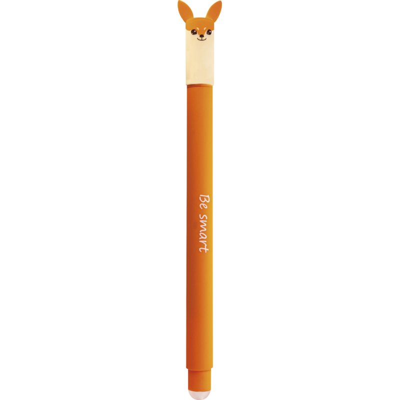 EBERHARD FABER stylo Animal Erase it! Leopard, effaçable, bleu, 0,7 mm