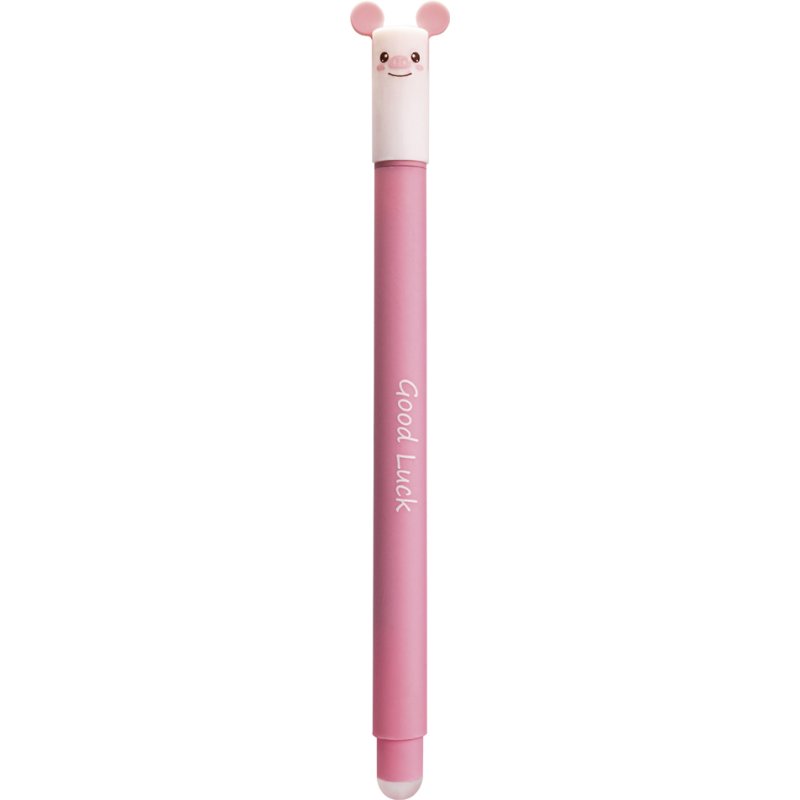 EBERHARD FABER stylo Animal Erase it! Leopard, effaçable, bleu, 0,7 mm