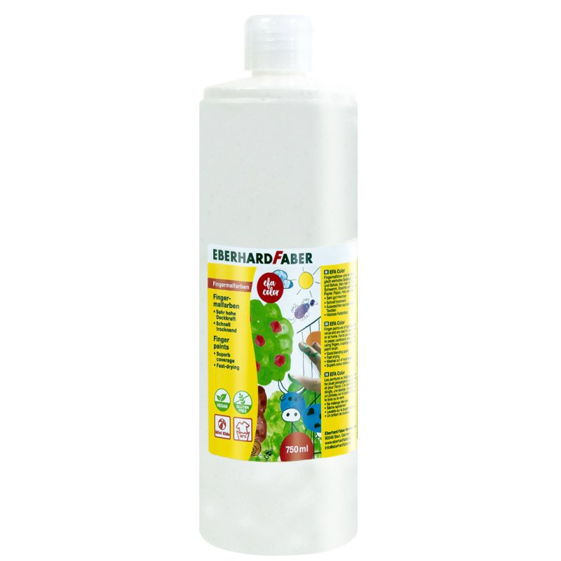 EBERHARD FABER vingerverf, hemelsblauw, 750 ml