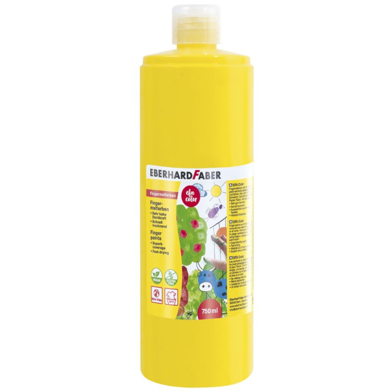 EBERHARD FABER vingerverf, hemelsblauw, 750 ml