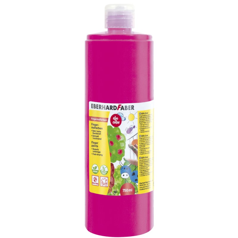 EBERHARD FABER vingerverf, hemelsblauw, 750 ml
