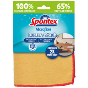 Spontex microvezeldoek, geel, wasbaar, herbruikbaar