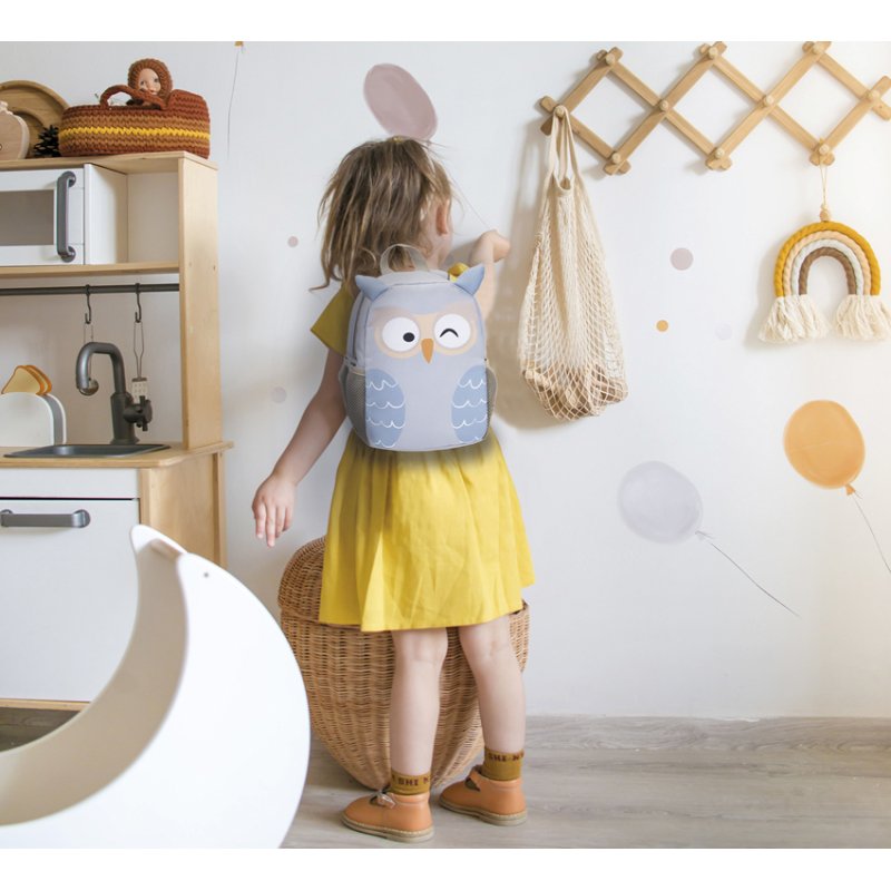 EBERHARD FABER cartable enfant Mini Kids Hibou, polyester, 235×320 mm